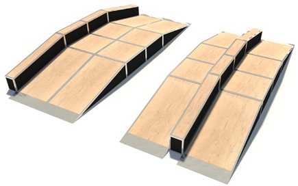 Inline with Driveway Ramp