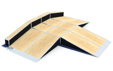 T-Shaped Fun Box With Driveway