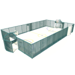 Heavy Duty Multi-Use Games Area