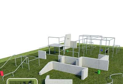 Parkour Obstacle Pitch